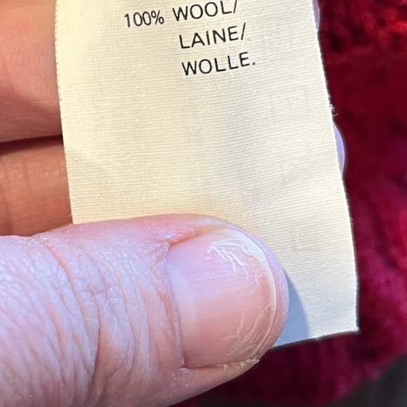 📍 VINTAGE ESPRIT SPORT 💯 wool knit sweater size XXL oversized ⚠️ - Picture 3 of 10